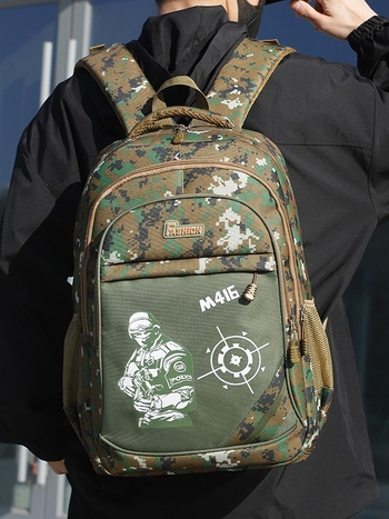 Σακίδιο πλάτης καμουφλάζ Κατασκευαστής άμεσης πώλησης Σακίδιο πλάτης τριών επιπέδων Pubg Σακίδιο πλάτης δημοτικού σχολείου για μαθητές τάξεων 1-3-6