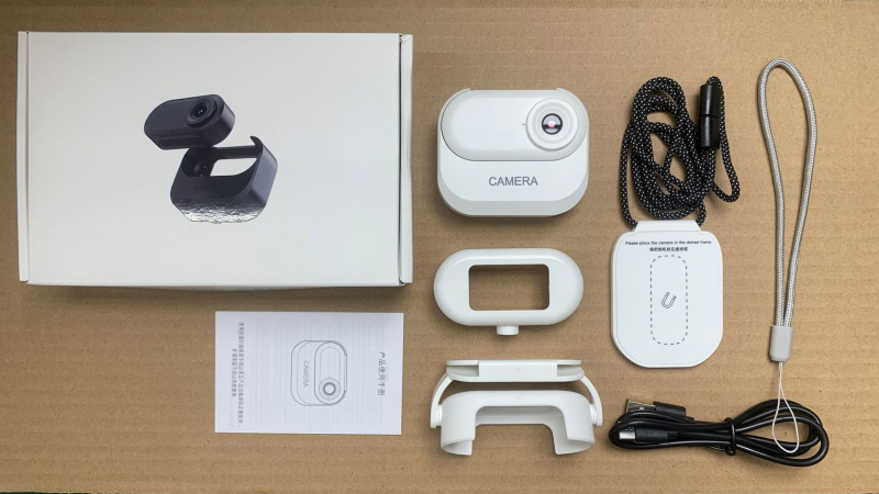 Nešiojama dviračių sporto kamera su magnetiniais šarvais, skirta nykščio fiksavimui, 1080P sportinei kamerai, nešiojama susitikimų įrašų stebėjimui.