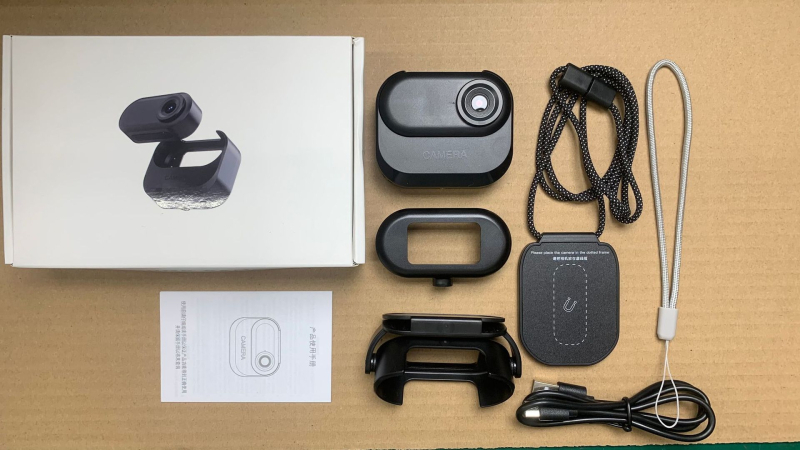 Nešiojama dviračių sporto kamera su magnetiniais šarvais, skirta nykščio fiksavimui, 1080P sportinei kamerai, nešiojama susitikimų įrašų stebėjimui.