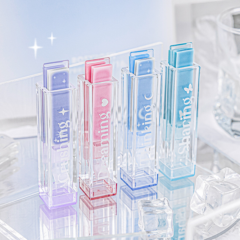 RosyPosy pehme loominguline huuleläige indekskleebis, värviline lemmikloomade Post-it kleebis, kaasaskantav märkmemarker ja kleebised