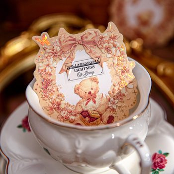 Mr. Paper reljefa karstās spiedogošanas trīs iepakojumu līmlapiņas Lāču ziedu kastes sērija Retro romantisks studentu ziņojumu piezīmju papīrs