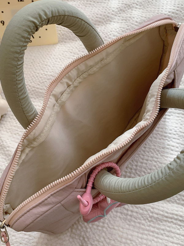 Korea stiilis uus stiil väike värske stiiliga sülearvutikott naiste kontoritööks, lameekraaniga iPadi hoiukäekott