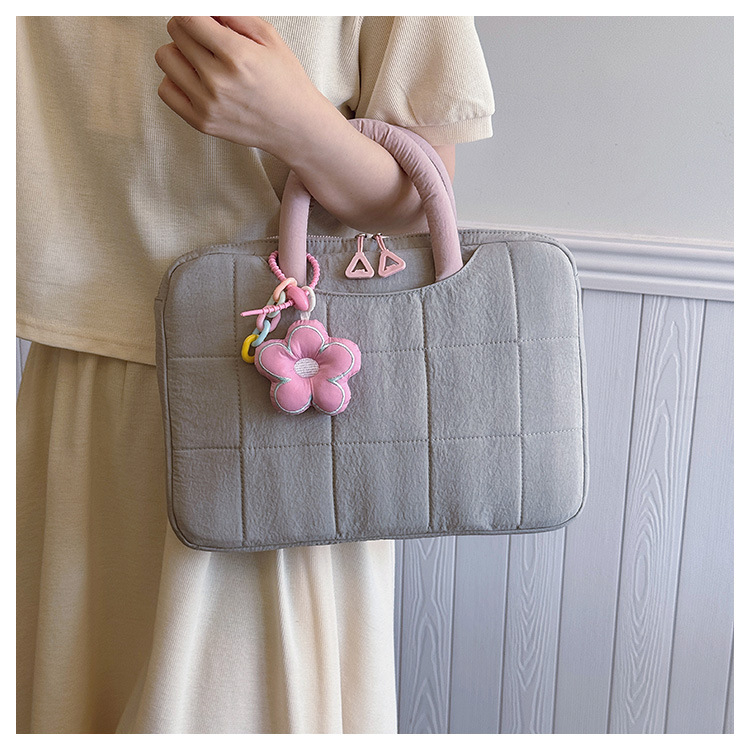 Korea stiilis uus stiil väike värske stiiliga sülearvutikott naiste kontoritööks, lameekraaniga iPadi hoiukäekott