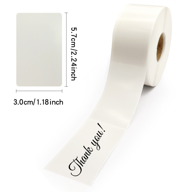 500 tk holograafiline lasertermokleebise silt DIY termotrüki välklambi termoprinteri sildi kleebis