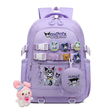 Uus stiilne multifunktsionaalne suure mahutavusega õpilaskoolikott keskkooli tüdrukutele, mitme sektsiooniga katuseharja kaitsega seljakott, universaalne vabaaja seljakott