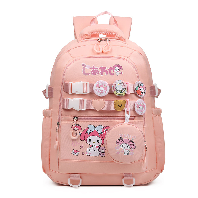 Uus stiilne multifunktsionaalne suure mahutavusega õpilaskoolikott keskkooli tüdrukutele, mitme sektsiooniga katuseharja kaitsega seljakott, universaalne vabaaja seljakott