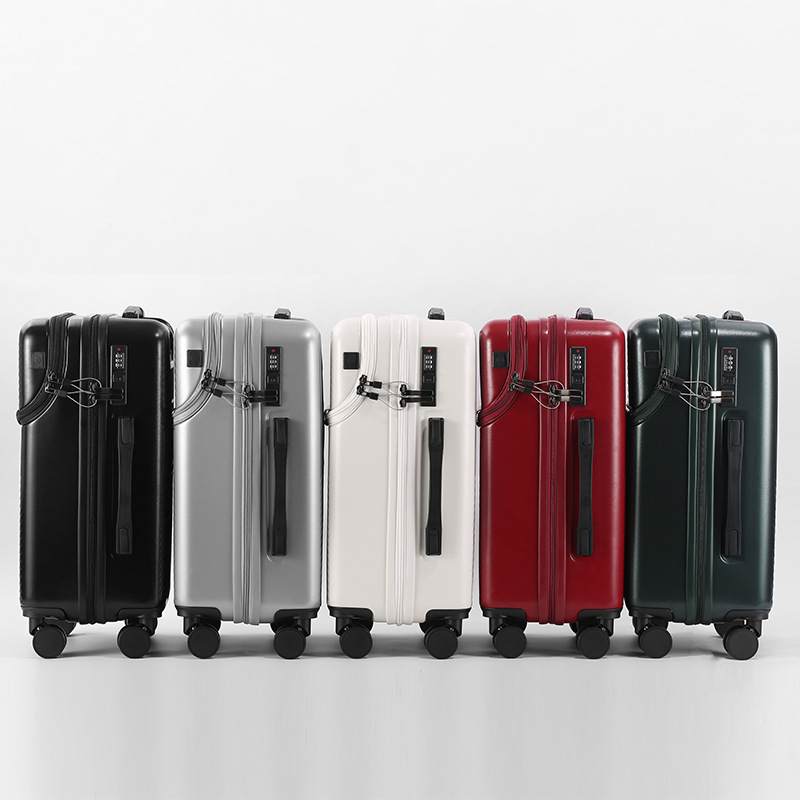 Eest avatav 20-tolline kohver naistele, pardalemineku käru, multifunktsionaalne kohver, universaalne ratas, 24-tolline paroolikast meestele