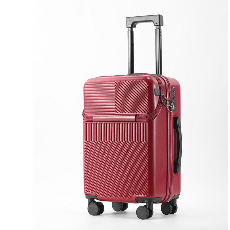 Eest avatav 20-tolline kohver naistele, pardalemineku käru, multifunktsionaalne kohver, universaalne ratas, 24-tolline paroolikast meestele