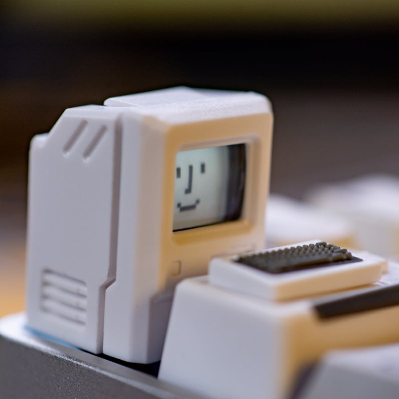 Механична клавиатура MAC keycap FC червено-бяла machine keycap, персонализирана прозрачна клавиатура от 80-те години на Mac Macita, ретро, FC, FC, FC, FC, FC, FC, FC, FC, FC, Mac, Macita, Mac ...