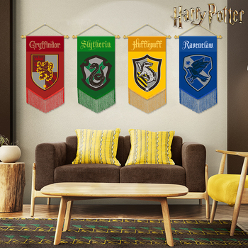 Harry Potteri sarja lipu tutiga kaunistus rippuv lipp Ktv teema kaunistus värvikas iseloomulik lipp rippuv lipp peolipp