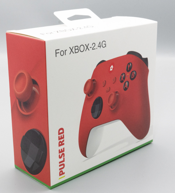 Xbox Series 2.4g vezeték nélküli kontrollerhez alkalmas, vevőegységgel, támogatja az Xsx/PC játékkontrollert