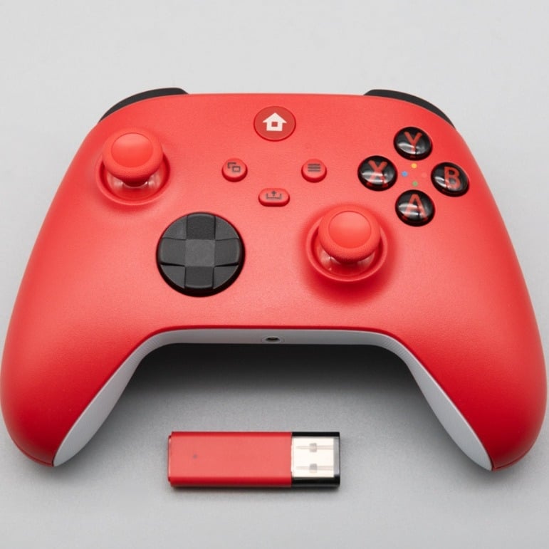Κατάλληλο για ασύρματο χειριστήριο Xbox Series 2.4g με δέκτη. Υποστηρίζει χειριστήριο παιχνιδιών Xsx/Pc.