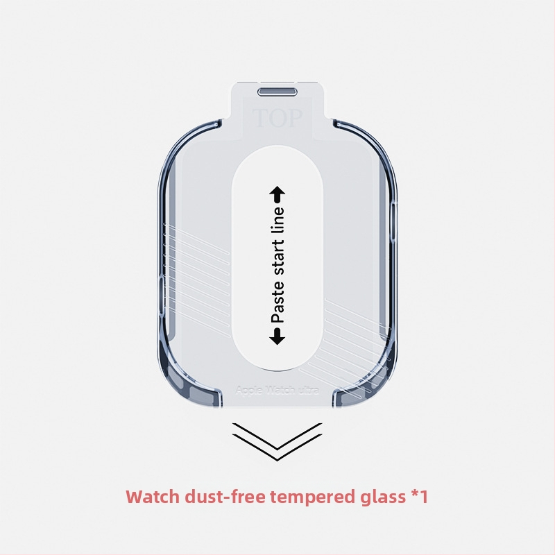 „Applewatch“ apsauginė plėvelė, itin be dulkių, sandėlio „iwatch“ grūdinta plėvelė, skirta „Apple Watch“ titano lydiniui
