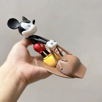 Χαριτωμένο στεφάνη Donald Duck Woody Mickey Mouse Πόρτα-φράγμα κούκλας με μπλοκ πόρτας, διασκεδαστικά στολίδια