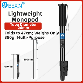 Peegelkaamera monopodfotograafia kerge kaasaskantav õues selfie pulmavideo filmimine PTZ stabilisaatori kronstein