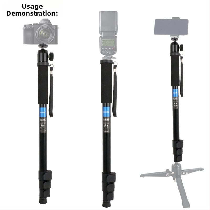 SLR камера монопод фотография лека преносима външна селфи сватба видео заснемане PTZ стабилизатор скоба