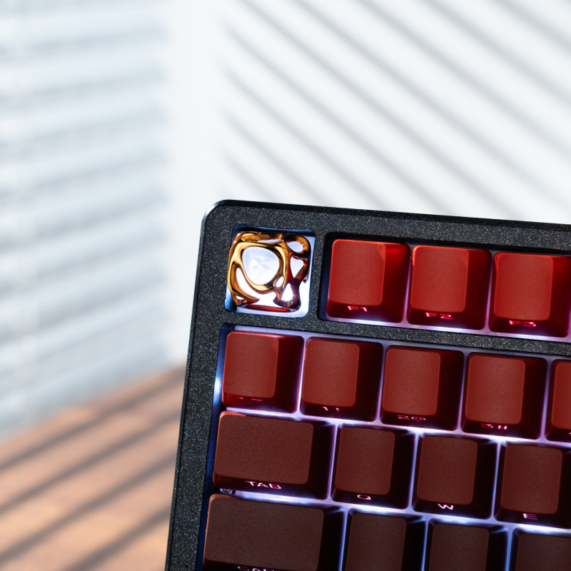 XVIX Personality Creative Product Publicity Key Cap Single Fog Surface Transparent Metallic Keyboard Mehanička tipkovnica Key Cap Poklon