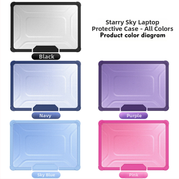Naujas „Macbook Air 13.6“ apsauginis „Apple“ kompiuterio dėklas, žvaigždės stiliaus, karšto pardavimo laikiklis, išskirtinis tarpvalstybinis modelis.