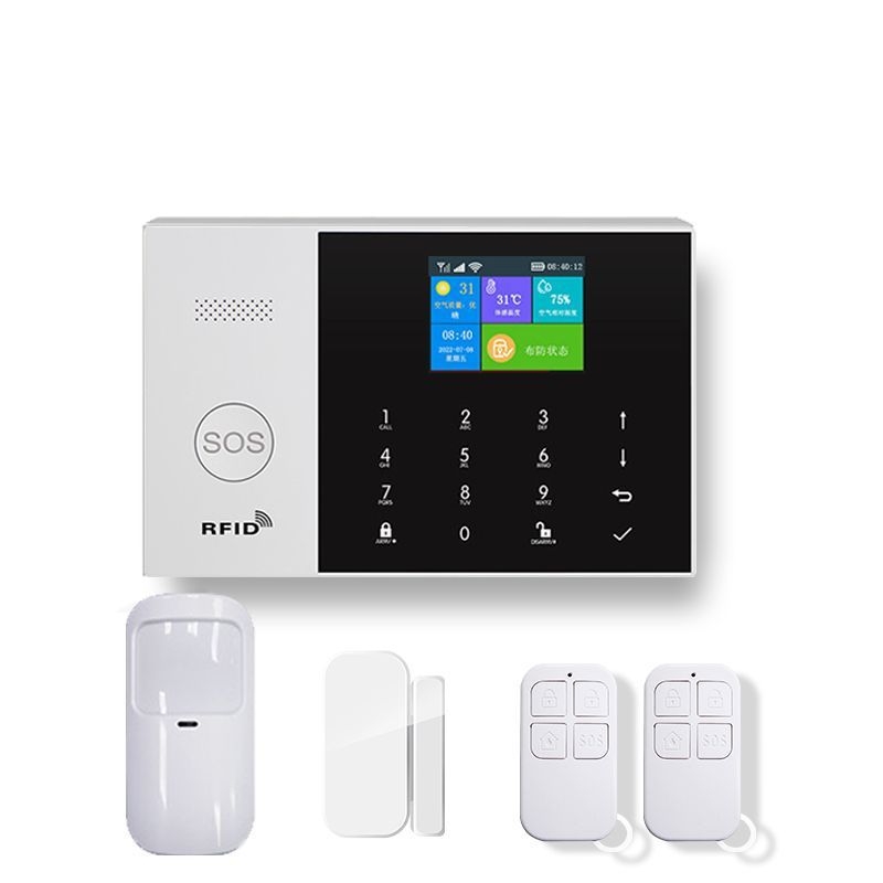 Алармена система против кражба, инфрачервен сензор за човешко тяло, домакинска, търговска, сензор за врати и прозорци, WIFI дистанционна аларма против кражба