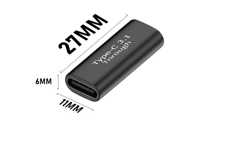 USB-C tipo jungties adapteris, jungiantis laikiklį prie TPC tipo jungties, 3.1 lizdo ir 2.0 jungties, 10 GB jungties, 3.1 lizdo ir 2.0 jungties, 10 GB jungties.
