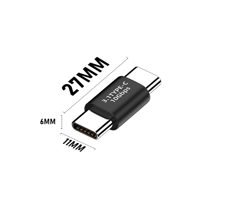 USB-C tipo jungties adapteris, jungiantis laikiklį prie TPC tipo jungties, 3.1 lizdo ir 2.0 jungties, 10 GB jungties, 3.1 lizdo ir 2.0 jungties, 10 GB jungties.