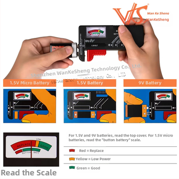 Baterijos įkrovos testeris su skaitmeniniu ekranu BT-168D gali matuoti Nr. 5 ir Nr. 7 įkraunamas baterijas