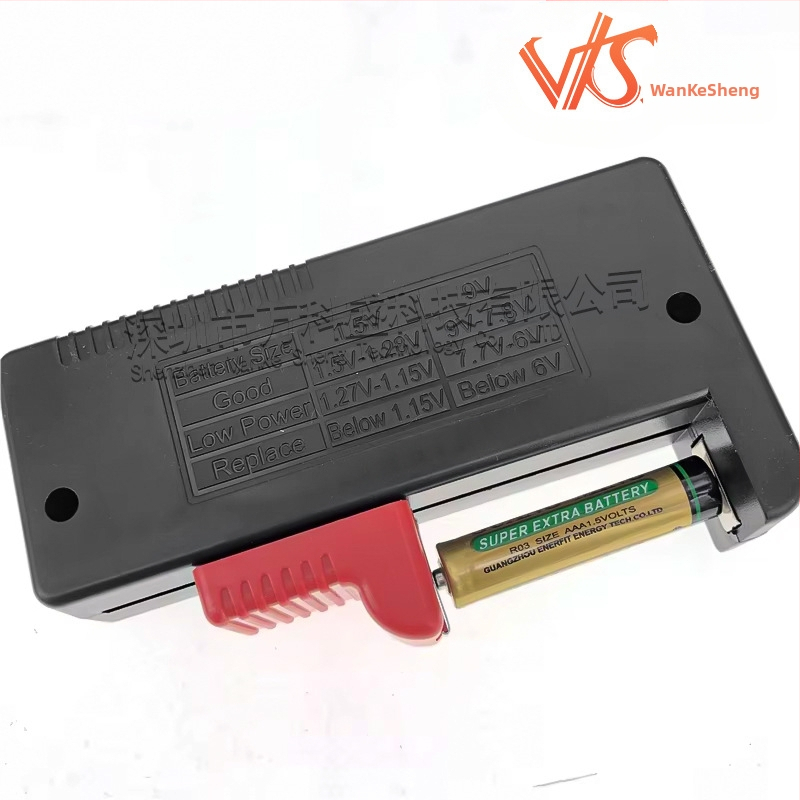 Тестер за батерия с цифров дисплей и дисплей за откриване BT-168D може да измерва акумулаторни батерии № 5 и № 7