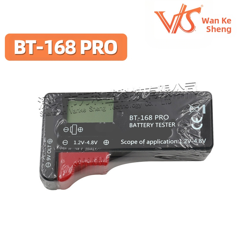 Baterijos įkrovos testeris su skaitmeniniu ekranu BT-168D gali matuoti Nr. 5 ir Nr. 7 įkraunamas baterijas