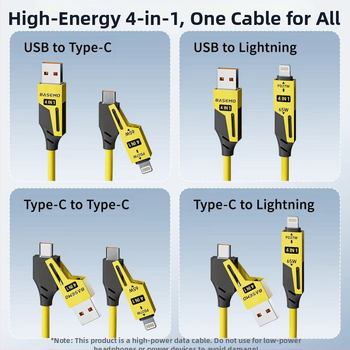 [Puiki produkto kontrolė] „Double Magic“ 65 W + 27 W spyruoklinis teleskopinis keturių viename įrenginys, tinkantis „Apple“ 16, „Huawei“ duomenų kabeliui
