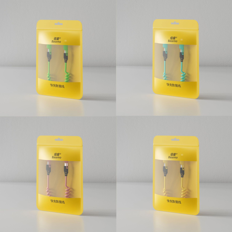 [Puiki produkto kontrolė] „Double Magic“ 65 W + 27 W spyruoklinis teleskopinis keturių viename įrenginys, tinkantis „Apple“ 16, „Huawei“ duomenų kabeliui