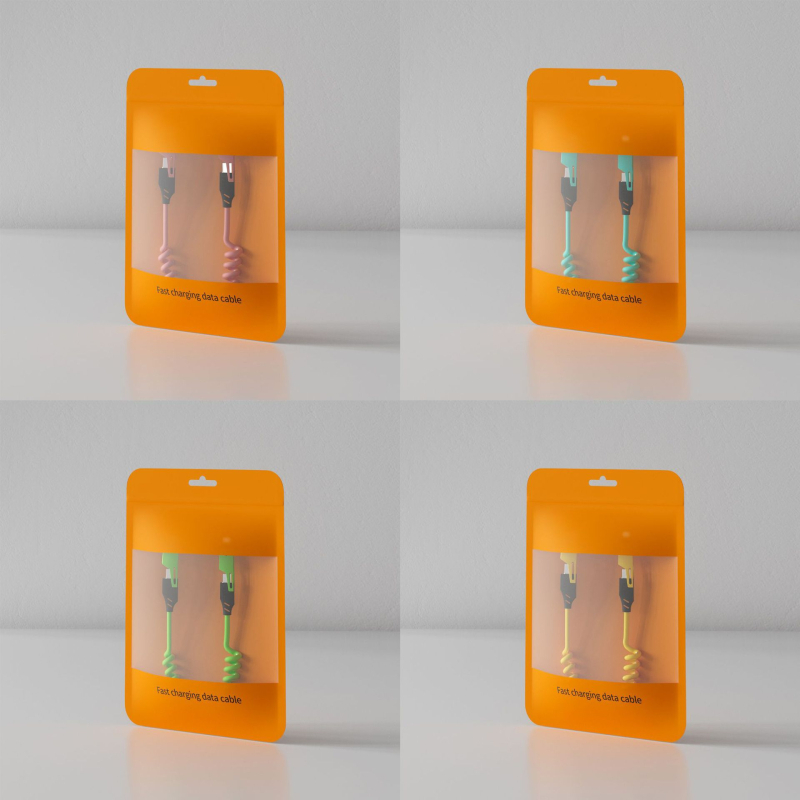 [Puiki produkto kontrolė] „Double Magic“ 65 W + 27 W spyruoklinis teleskopinis keturių viename įrenginys, tinkantis „Apple“ 16, „Huawei“ duomenų kabeliui