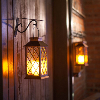 Διασυνοριακή Ηλιακή Ανεμολάμπα Κηροπήγιο Κρεμαστή Λάμπα Φορητή Διακόσμηση Ρετρό Γυαλί Εξωτερική Αυλή που Αναβοσβήνει Κηροπήγιο