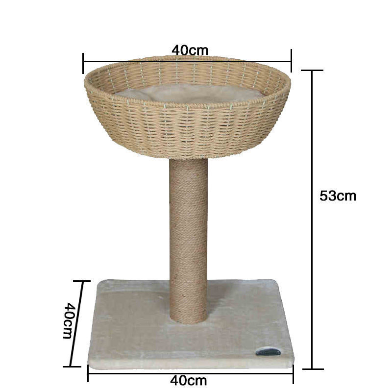 Xz eksport Jaapanisse! Sisalpaberist rotangist kassironimisraam, kootud kassipesa, kassipuu, integreeritud sisalist mitmekihiline kassi kraapimispost