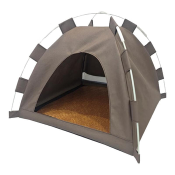 Σκηνή κατοικίδιων Καλοκαιρινό χαλάκι ψύξης Κλουβί γάτας Πάγος γάτας Χαλί γάτας Εξωτερικού χώρου Πτυσσόμενο Σπίτι Φωλιά γάτας Αίσθηση ψύξης