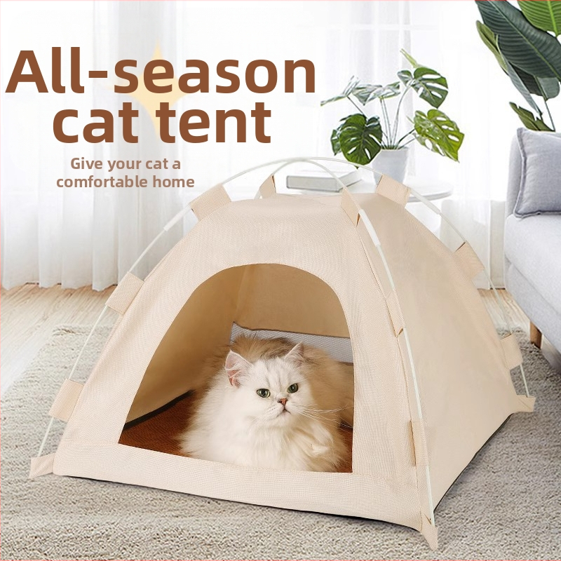 Kisállat sátor nyári hűtőszőnyeg macskaketrec macska jégpad macskaszőnyeg kültéri összecsukható házi macskafészek hűtő érzés