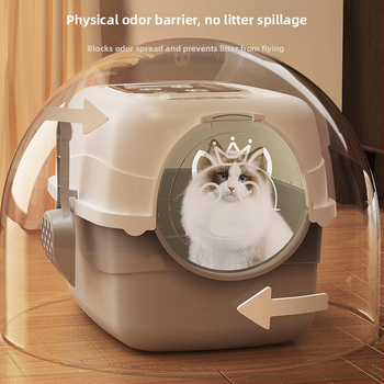 Άμμος για γάτες Υπερμεγέθης, πλήρως ημικλειστή άμμος με συρτάρι, άμμος για γατάκια, είδη για γάτες, τουαλέτα για γάτες, ανθεκτική στις οσμές, ανθεκτική στις διαρροές, άμμος