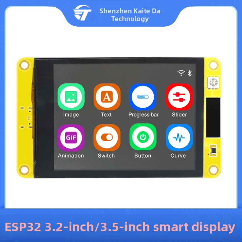 ESP32 izstrādes plate 3,2 collu 3,5 collu skārienekrāns WIFI Bluetooth lietu internets MCU viedais LCD displejs