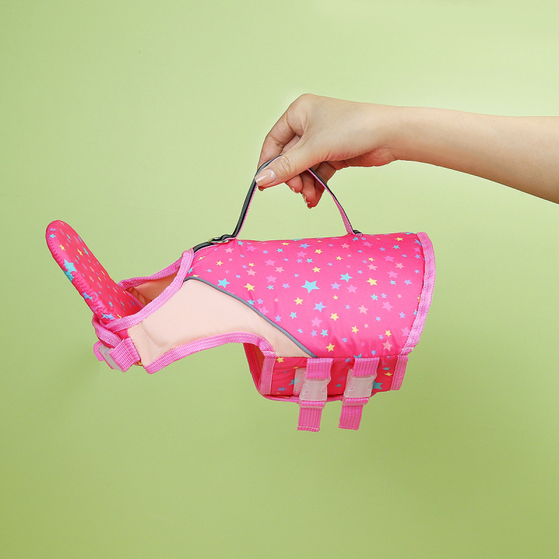 Új, hordozható, tapadásmentes mentőmellények kutyáknak, fürdőruhák, kisállat-kellékek, mentőmellények kis, közepes és nagy kutyáknak