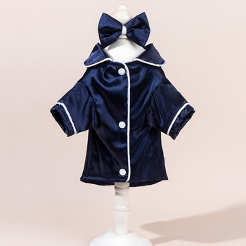 Πιτζάμες από απομίμηση μεταξιού Ρούχα για κατοικίδια, σκύλους, αρκουδάκια, VIP, πικρή αρκούδα, ρούχα για γάτες, δίποδα Ρούχα για την άνοιξη και το καλοκαίρι