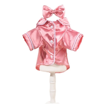 Πιτζάμες από απομίμηση μεταξιού Ρούχα για κατοικίδια, σκύλους, αρκουδάκια, VIP, πικρή αρκούδα, ρούχα για γάτες, δίποδα Ρούχα για την άνοιξη και το καλοκαίρι