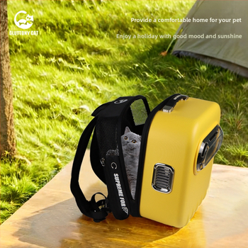 Τσάντα γάτας Εύκολη αναπνοή σακίδιο πλάτης κατοικίδιων με κάψουλα χώρου Σακίδιο πλάτης μεγάλης χωρητικότητας Τσάντα κατοικίδιων Χονδρική πώληση