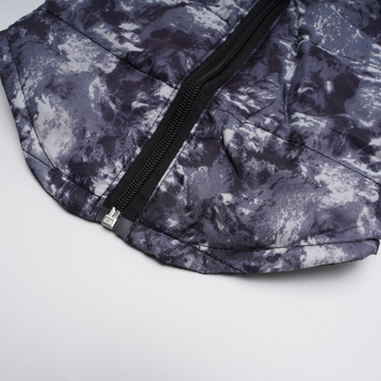 1 τεμάχιο νέο φθινοπωρινό και χειμωνιάτικο ζεστό βαμβακερό μπουφάν με δροσερό καμουφλάζ σχέδιο λεοπάρδαλης, ειδικό για μικρά και μεσαία σκυλιά