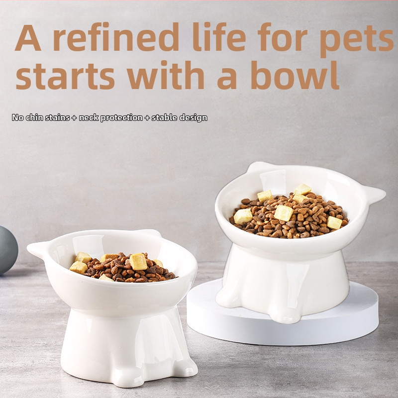 Clove kassikauss, keraamiline lemmikloomale integreeritud kassikauss, kassikauss, koerakauss, ümberminekuvastane, must kass