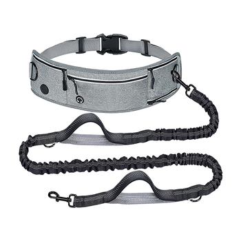 Λουρί σκύλου για τρέξιμο, ανθεκτικό σε εκρήξεις, νάιλον, ανακλαστικό, πολυλειτουργικό, αναδιπλούμενο, αθλητικό, λουρί κατοικίδιων, ανθεκτικό σε αντανακλάσεις