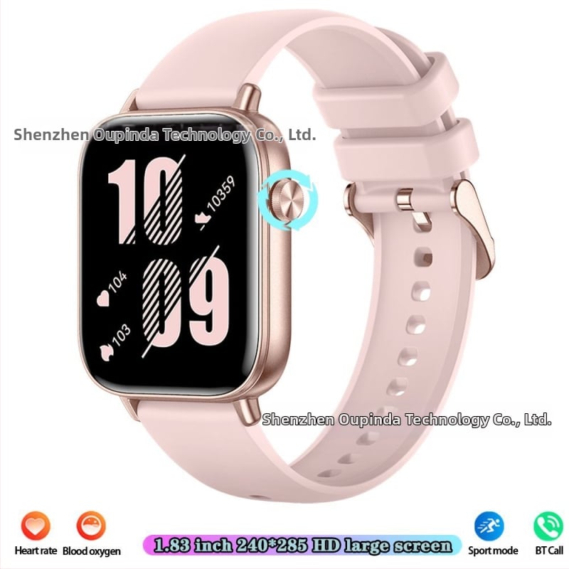 Új I128 okosóra lépésmérő pulzusmérő Bluetooth hívás 1.69 érintőképernyős okoskarkötő