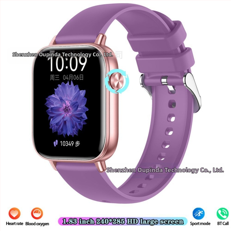 Új I128 okosóra lépésmérő pulzusmérő Bluetooth hívás 1.69 érintőképernyős okoskarkötő
