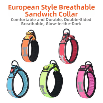 Határokon átnyúló, közepes és nagy testű kutyáknak való nyakörv, kisállat-kellékek, nyakörv, közepes testű kutyáknak, golden retrievereknek, német lónak való nyakörv