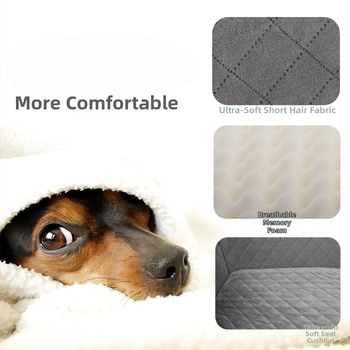 Το πιο δημοφιλές κάθισμα αυτοκινήτου για σκύλους με οπίσθιο κλουβί αυτοκινήτου της Amazon, με δυνατότητα πλήρους αποσυναρμολόγησης και πλύσης, μεσαίου και μεγάλου μεγέθους κάθισμα αυτοκινήτου για σκύλους.