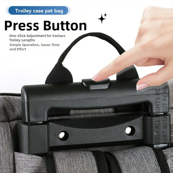 Νέα θήκη καροτσιού για κατοικίδια μεγάλης χωρητικότητας, φορητή τσάντα ταξιδιού για σκύλους, σακίδιο πλάτης με αρκουδάκι, αναπνεύσιμο κλουβί ταξιδιού για γάτες, πτυσσόμενο