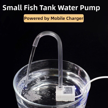 Stalinis akvariumas su USB zen tipo žirgų akvariumu augintiniams, mažo srauto, vėžlių akvariumas mokiniams, kraštovaizdžio vandens pompa, mažas vandens pompos akvariumas